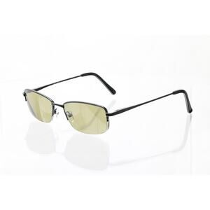 Saki Mod 401 Col MBLK 54-18-140mm Eyeglasses FRAMES ONLY - GOOD CONDITION